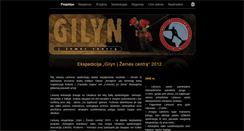 Desktop Screenshot of gilyn.lt